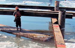 Construction Survey Concrete Piles, Weehawken NJ